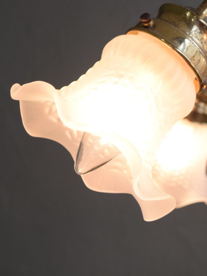 シャンデリアのガラスシェード