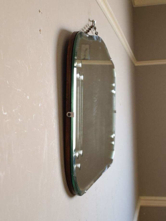 アンティークミラーの側面