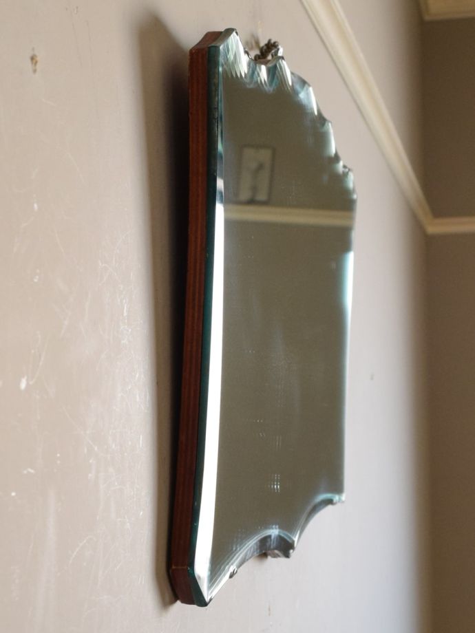 アンティークミラーの側面