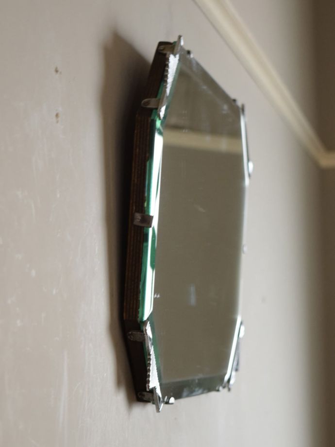 アンティークミラーの側面