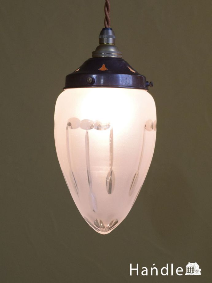 アンティークの照明、ペンダントライト