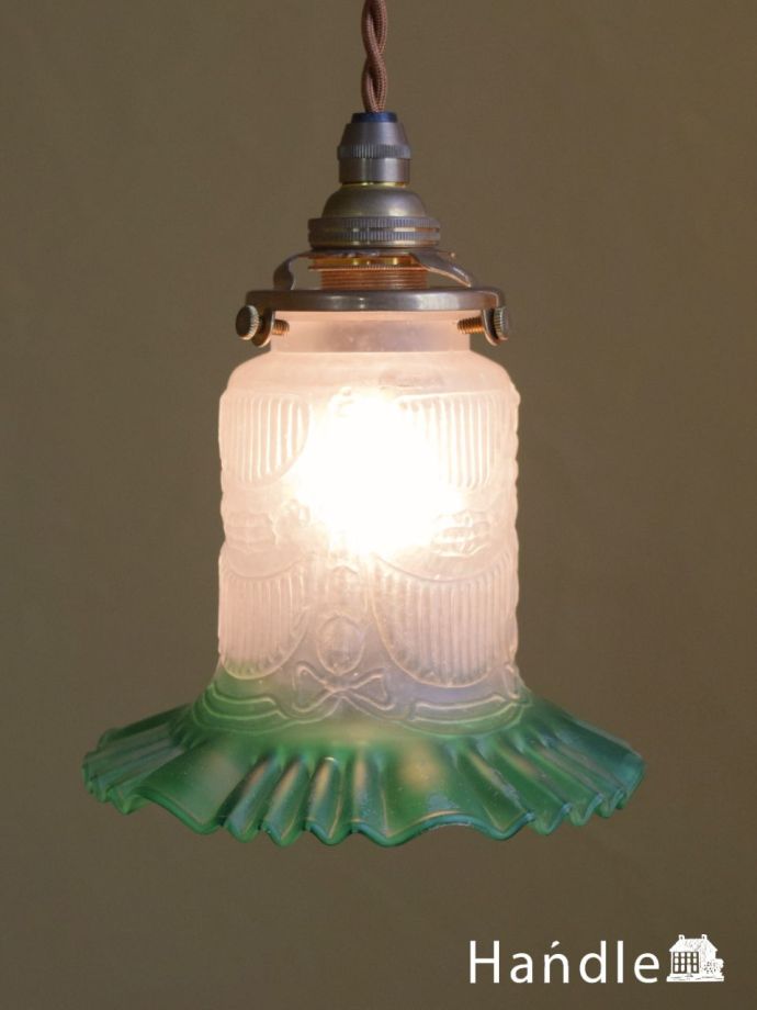 アンティークの照明、ペンダントライト