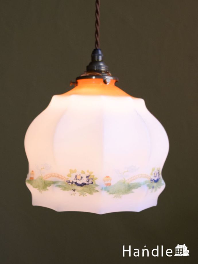 アンティークの照明、ペンダントライト