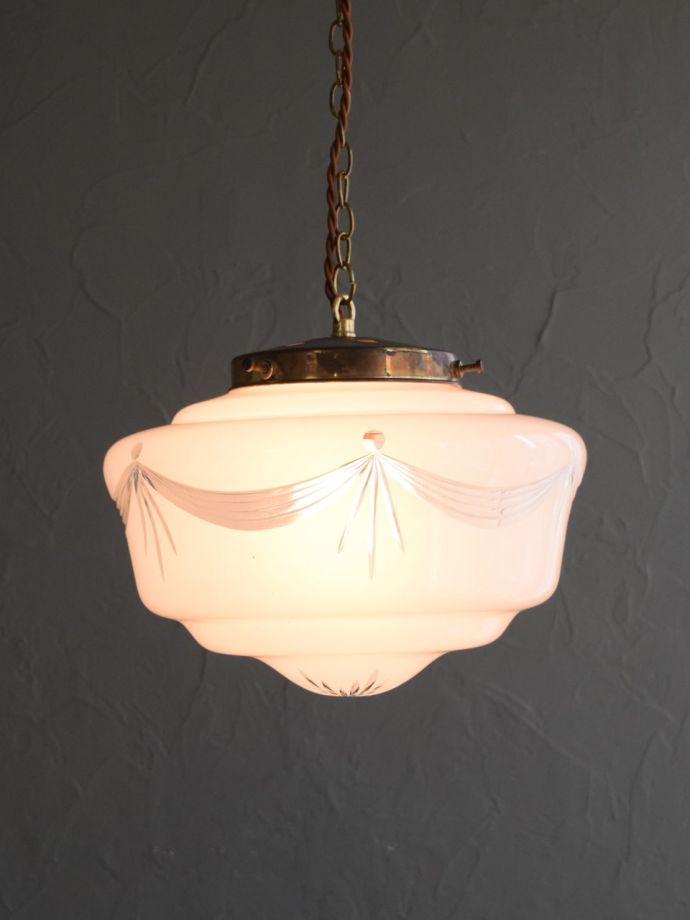 アンティークの照明、ペンダントライト