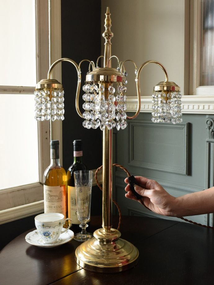 テーブルランプのスイッチ