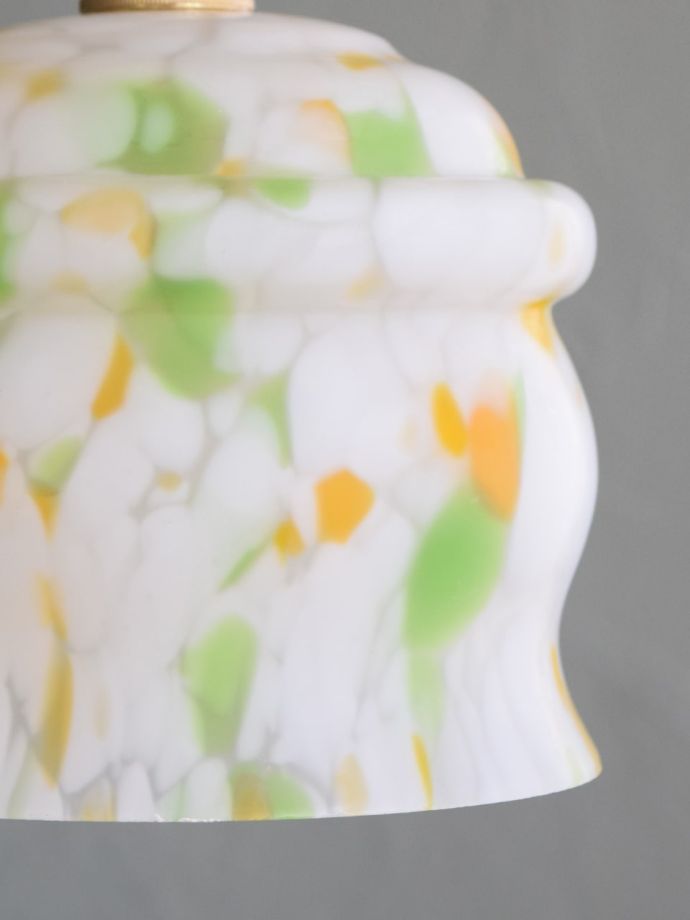 アンティークガラスのシェード