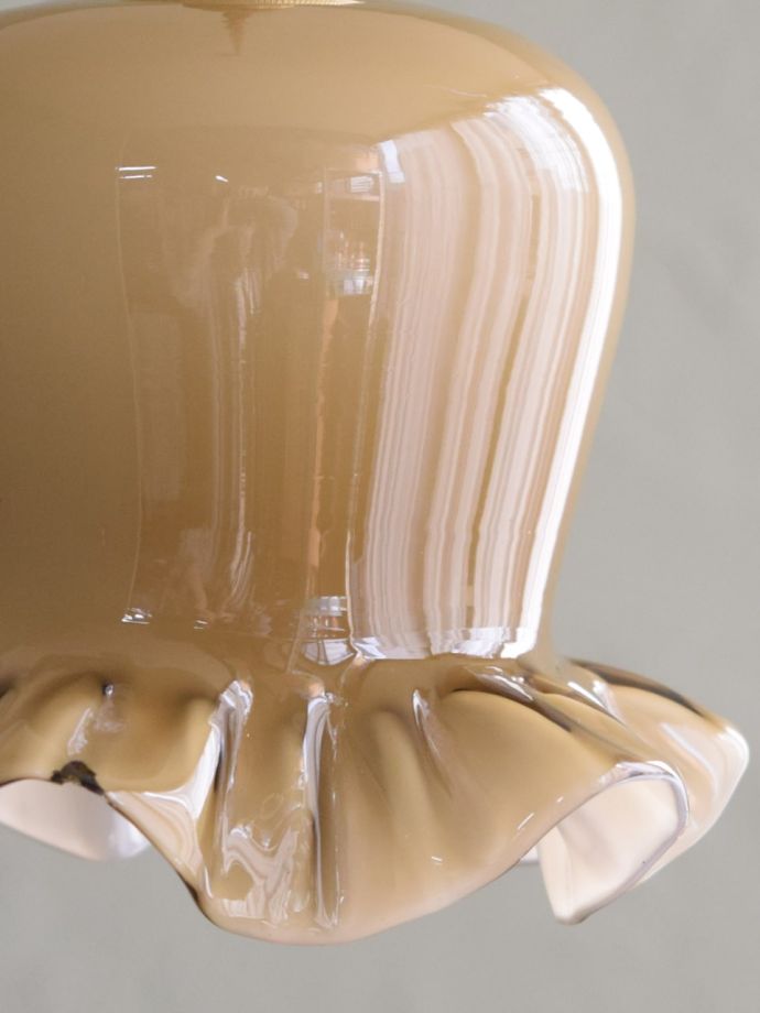 アンティークガラスのシェード