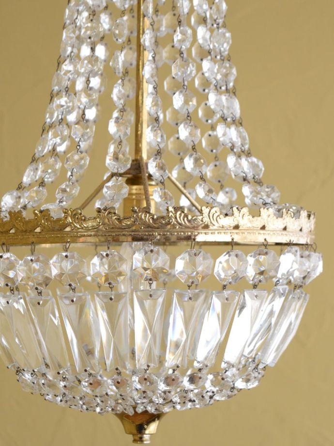 オーバーホウルしたシャンデリア