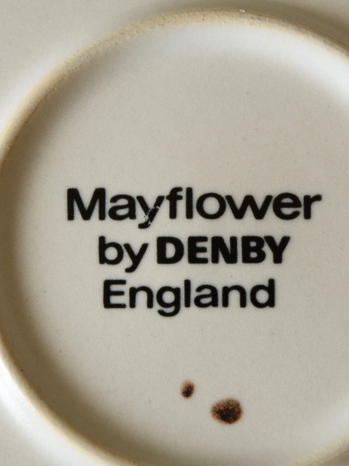 デンビー社のバックスタンプ