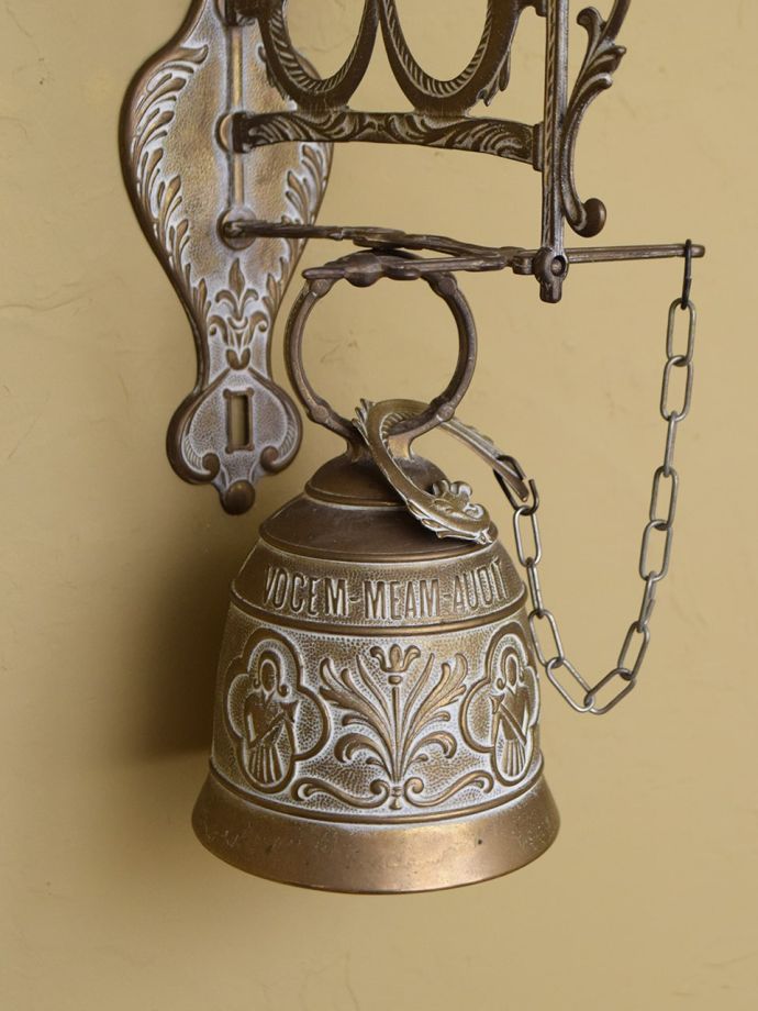 英国のおしゃれなドアベル、イギリスアンティークのエントランスベル(k