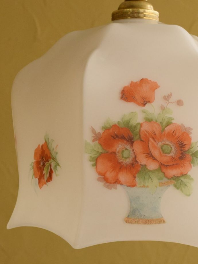 アンティークガラスのシェード