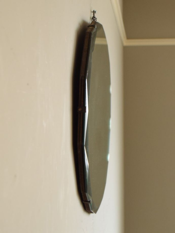 アンティークミラーの側面