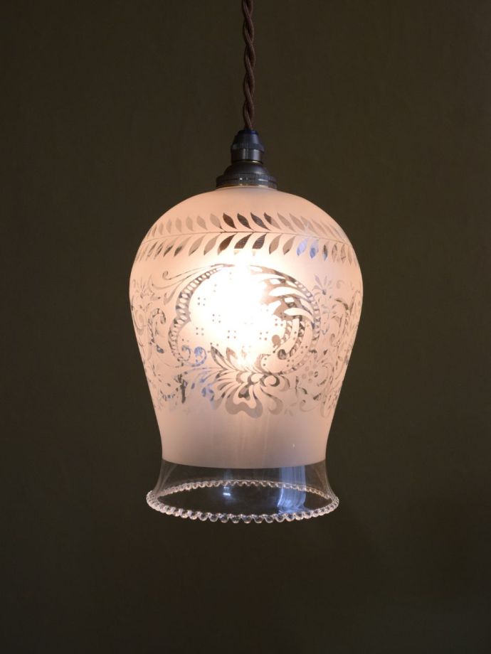 アンティークの照明、ペンダントライト