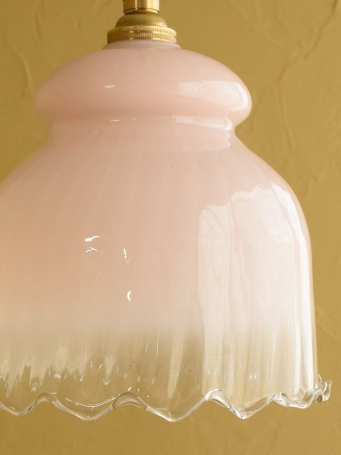 アンティークガラスのシェード