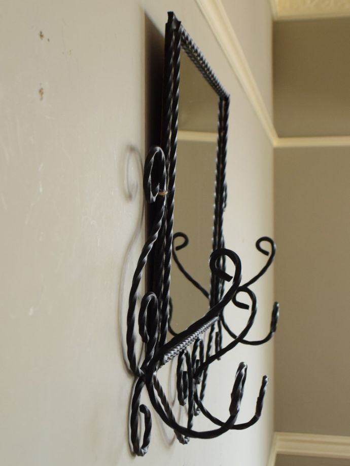 アンティークミラーの側面