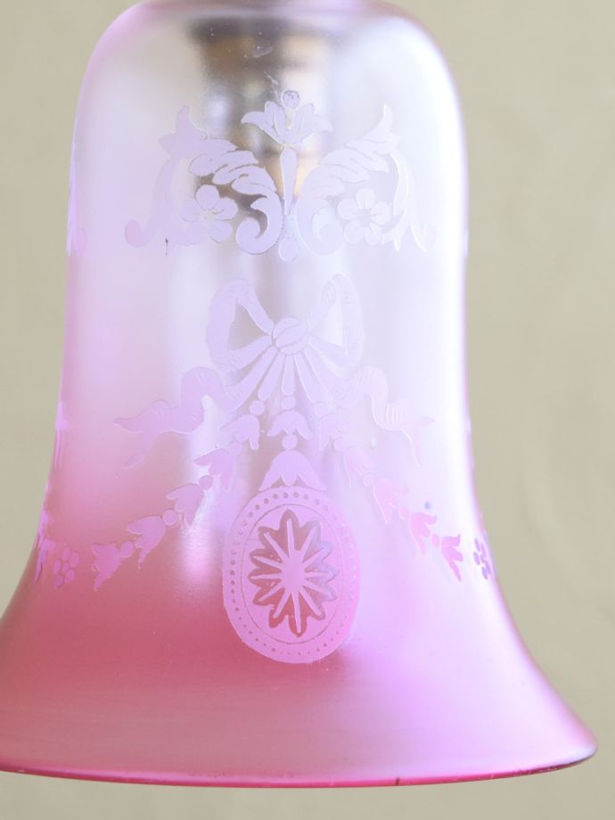 アンティークガラスのシェード