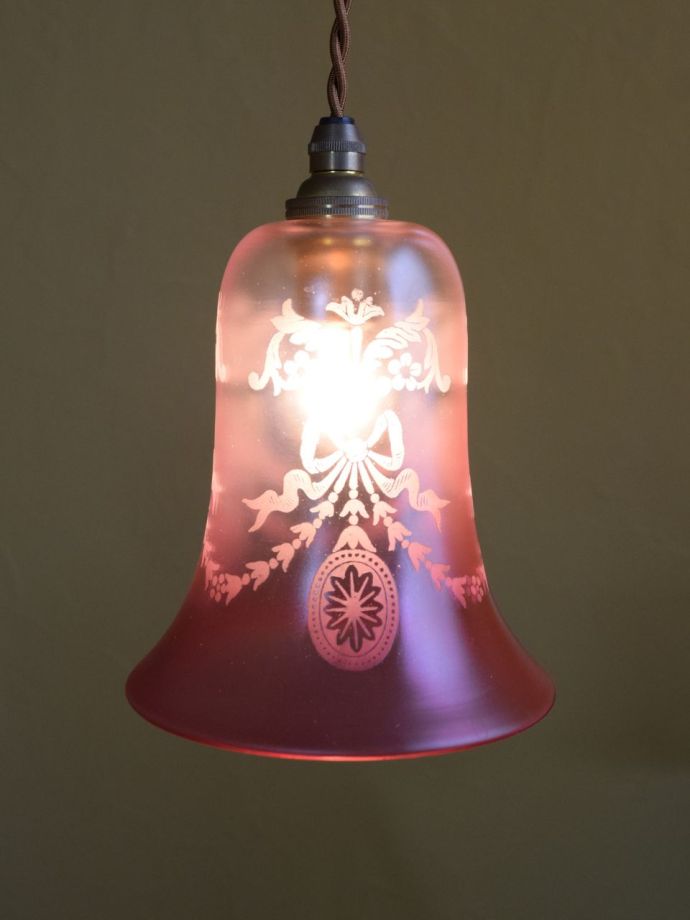 アンティークの照明、ペンダントライト