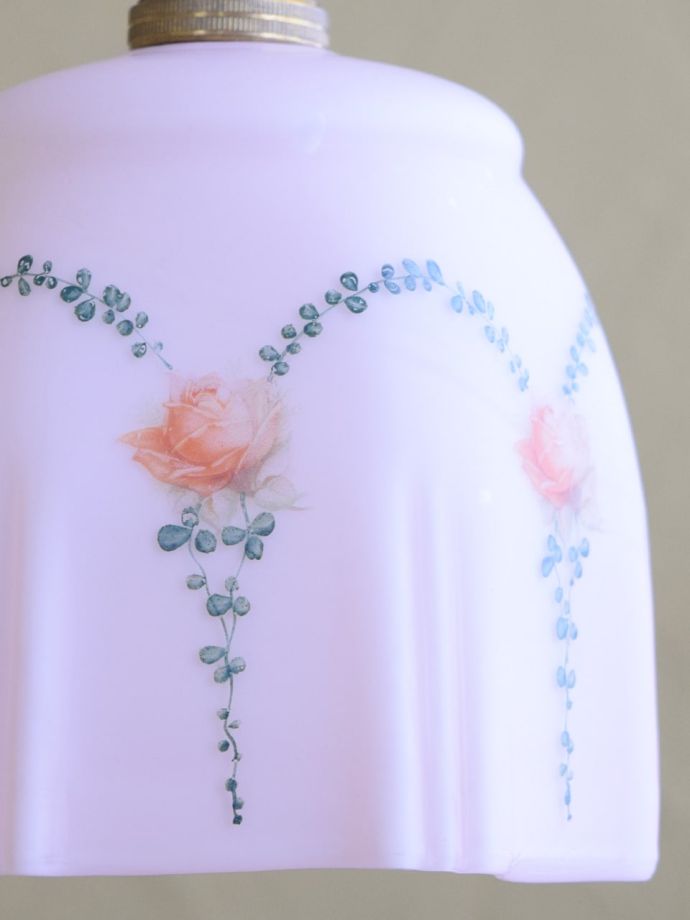 アンティークガラスのシェード