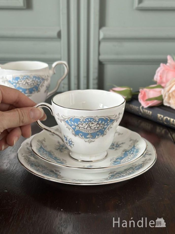 イギリスのカップ&ソーサー(トリオ)