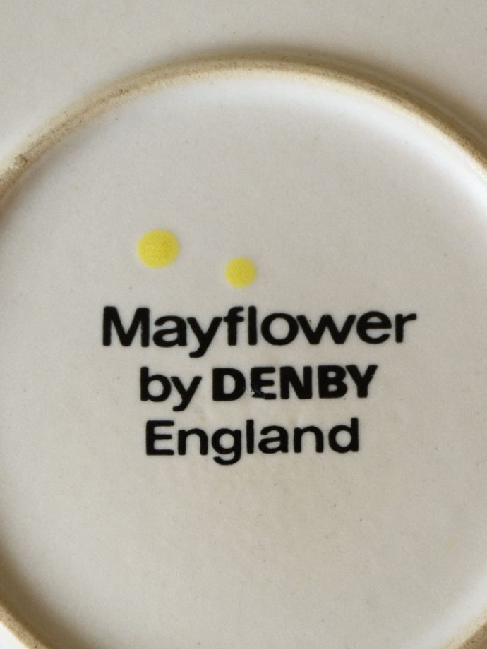 デンビー社のバックスタンプ