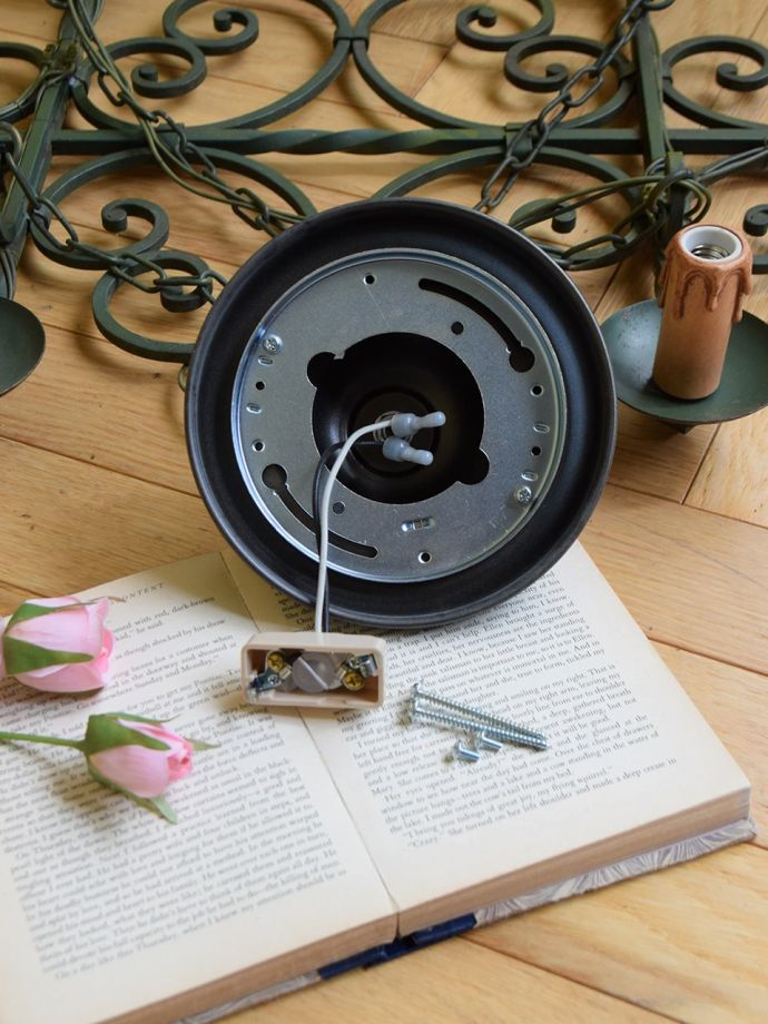 シャンデリアの取り付け方(ローゼット対応)