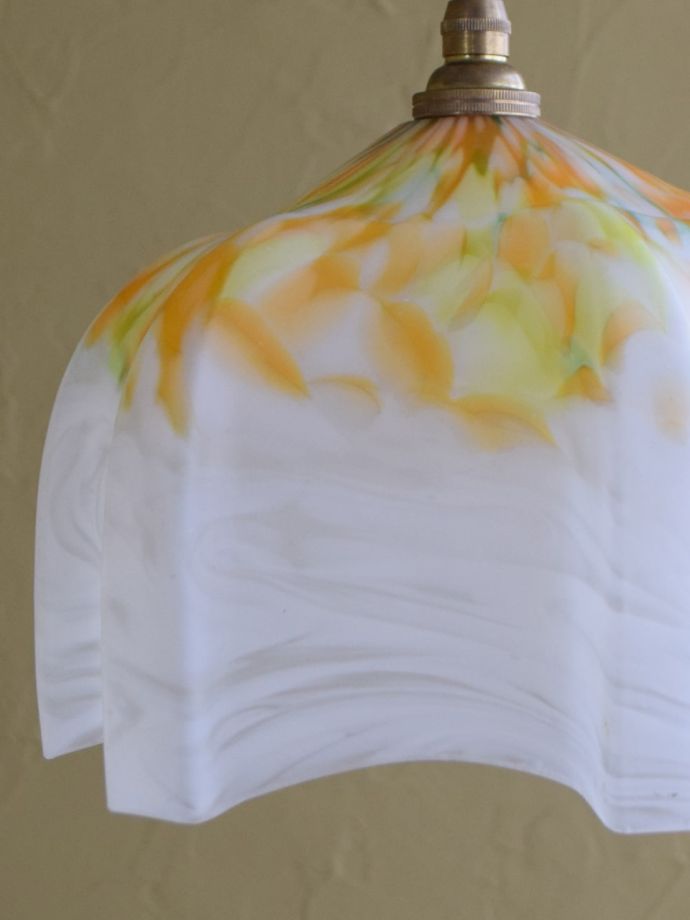 アンティークガラスのシェード