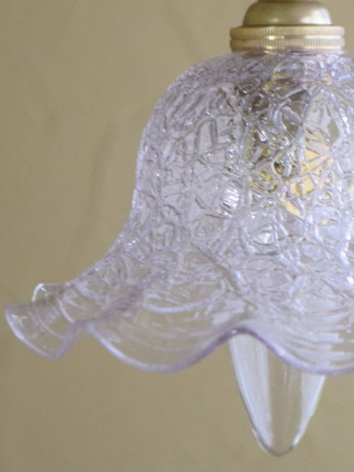 アンティークガラスのシェード