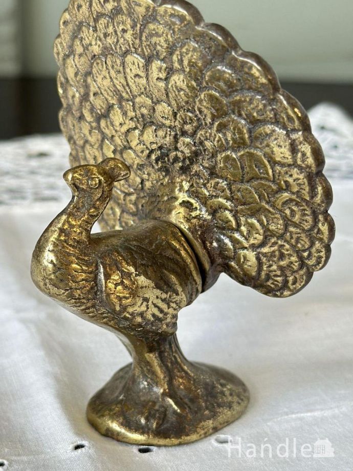 アンティーク真鍮製のオブジェ