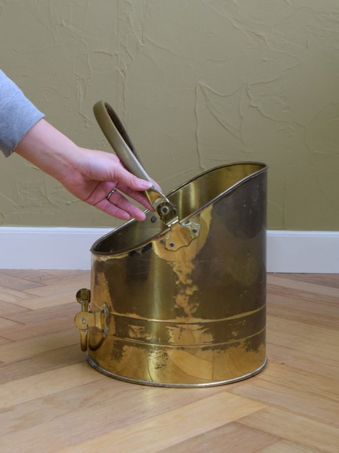 アンティークのコールバケツ