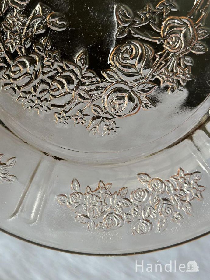 アンティークガラスの器