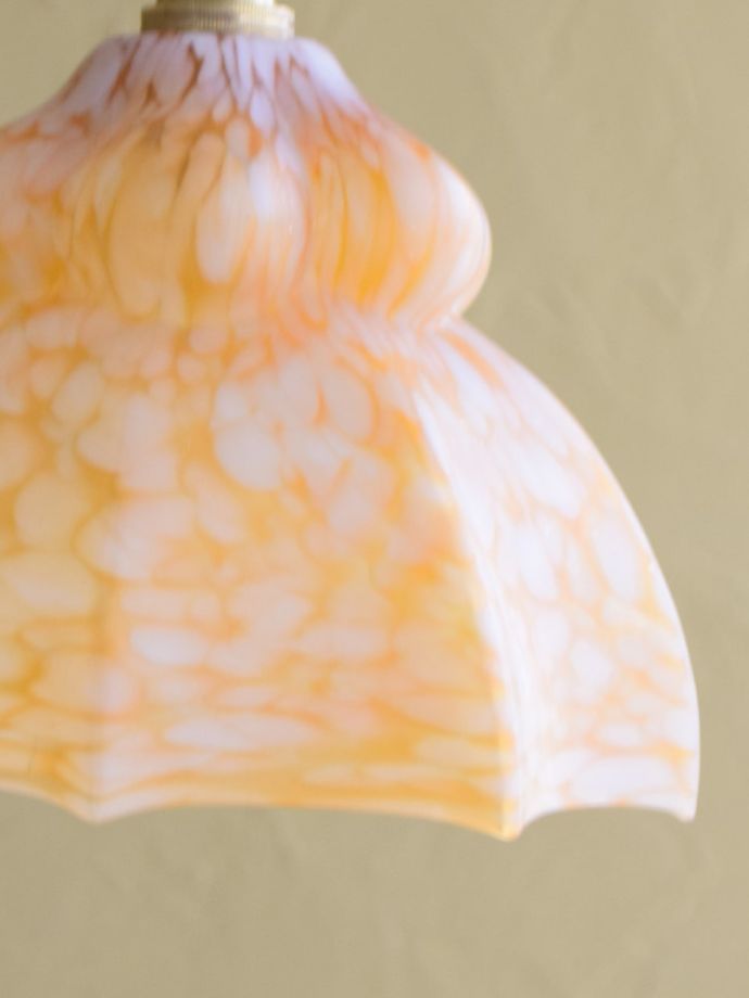 アンティークガラスのシェード