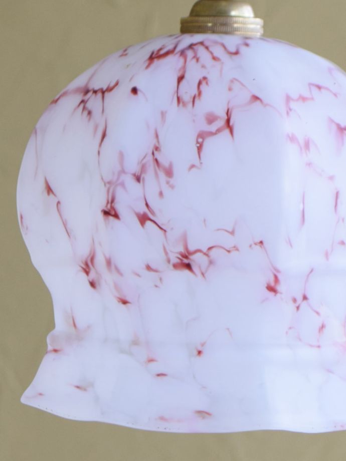 アンティークガラスのシェード