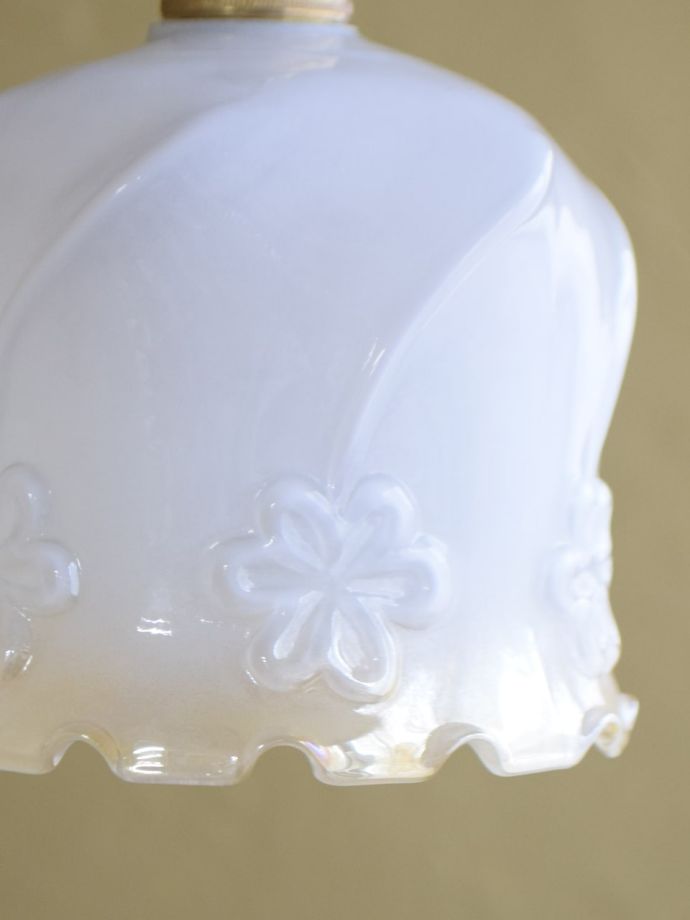 アンティークガラスのシェード