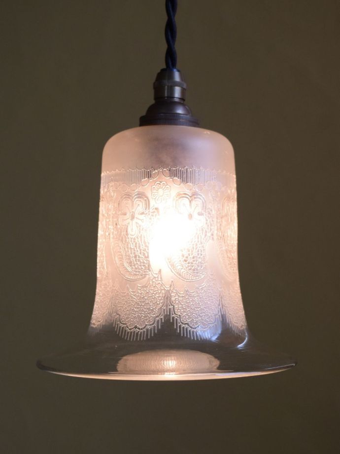 アンティークの照明、ペンダントライト