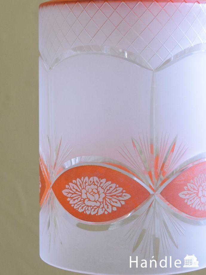 アンティークガラスのシェード