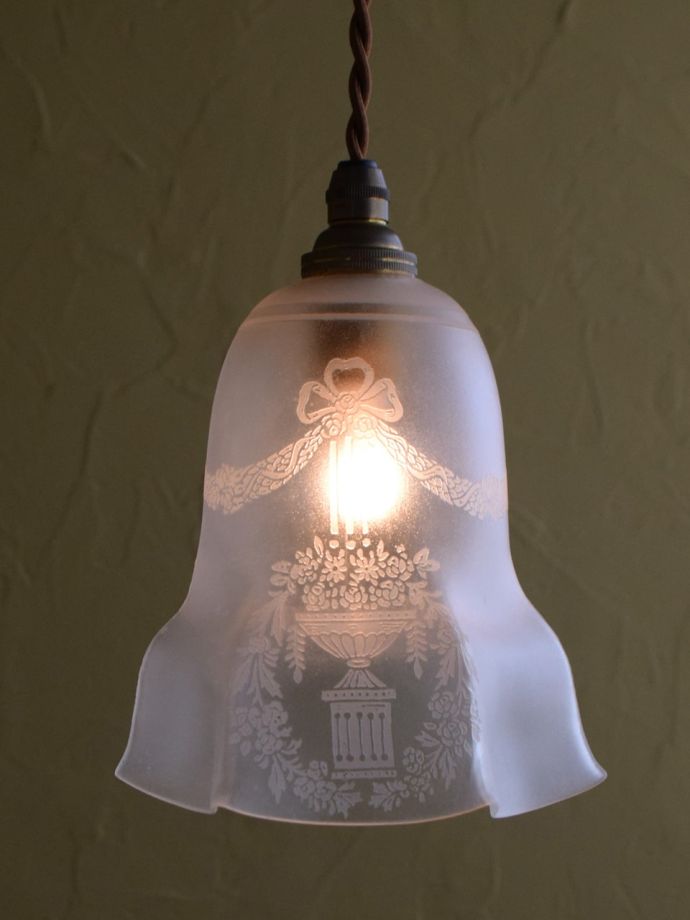 アンティークの照明、ペンダントライト