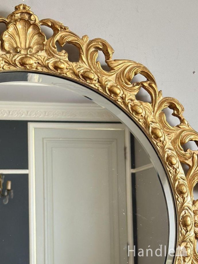 アンティークのおしゃれなミラー