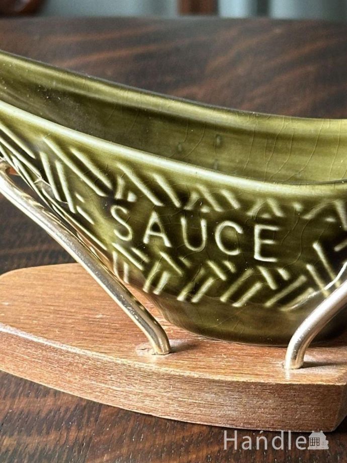 英国のアンティークソースポット