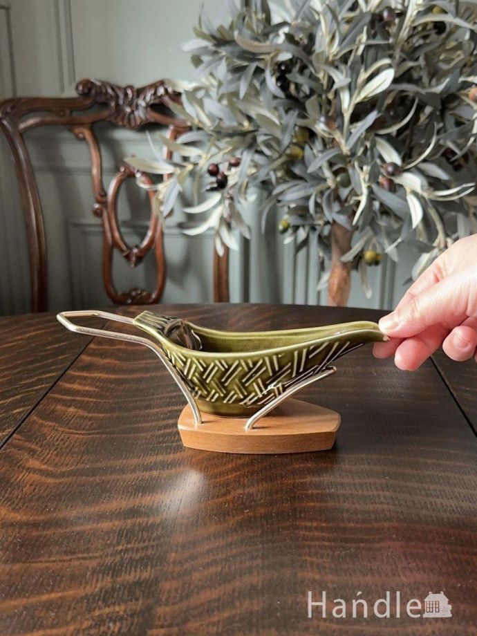 アンティークのソースポット