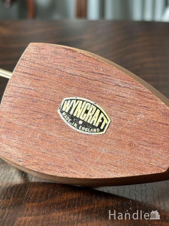 Wyncraftのメーカーシールが残ってました