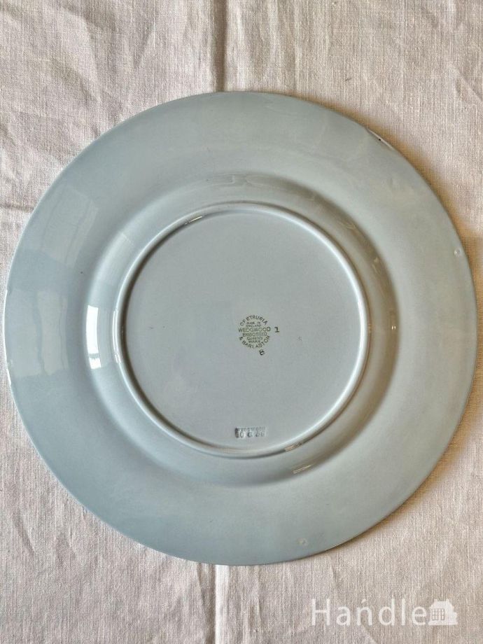 プレートの後ろ