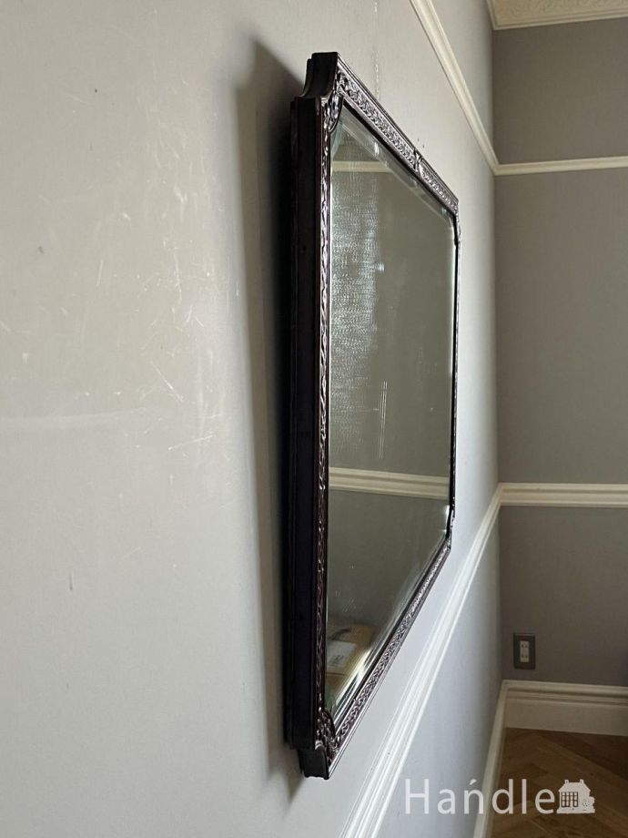 アンティークミラーの側面