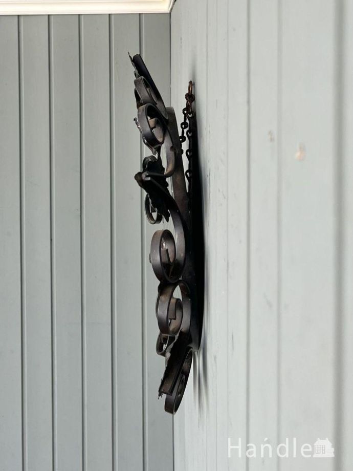 アンティークミラーの側面