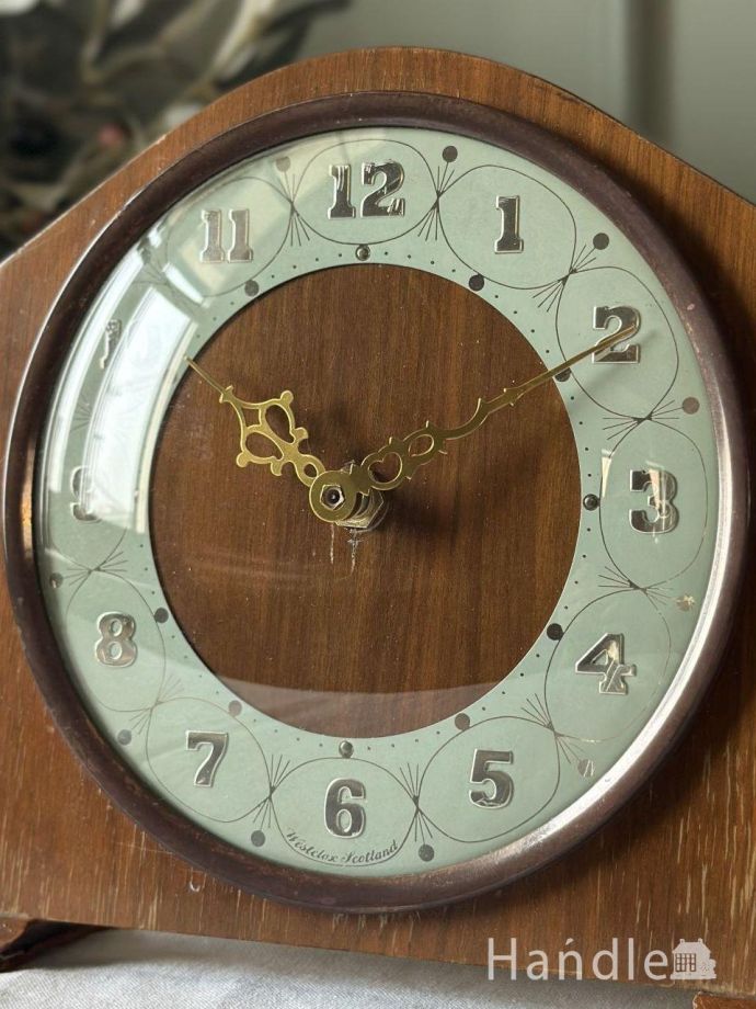 アンティークの置き時計