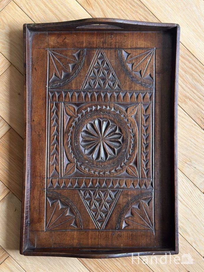 アンティークの木の雑貨