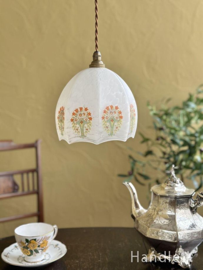 アンティークの照明、ペンダントライト