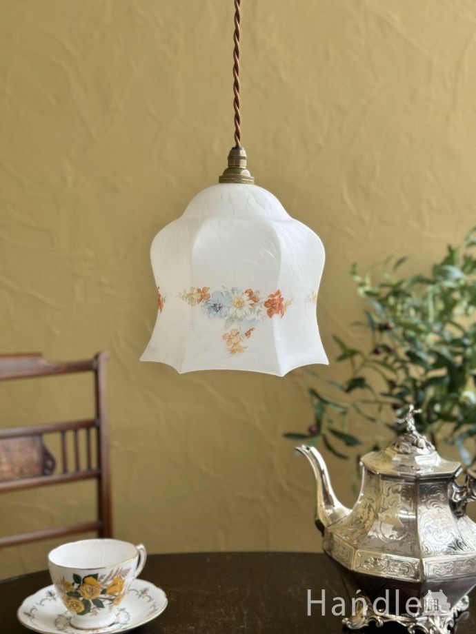 アンティークの照明、ペンダントライト