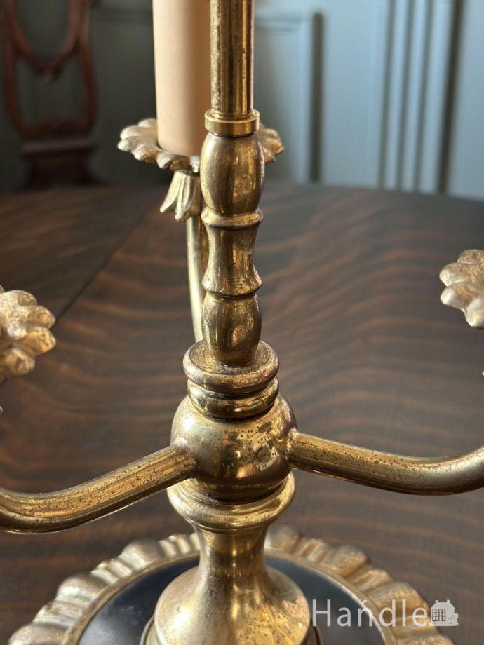 真鍮のテーブルシャンデリア