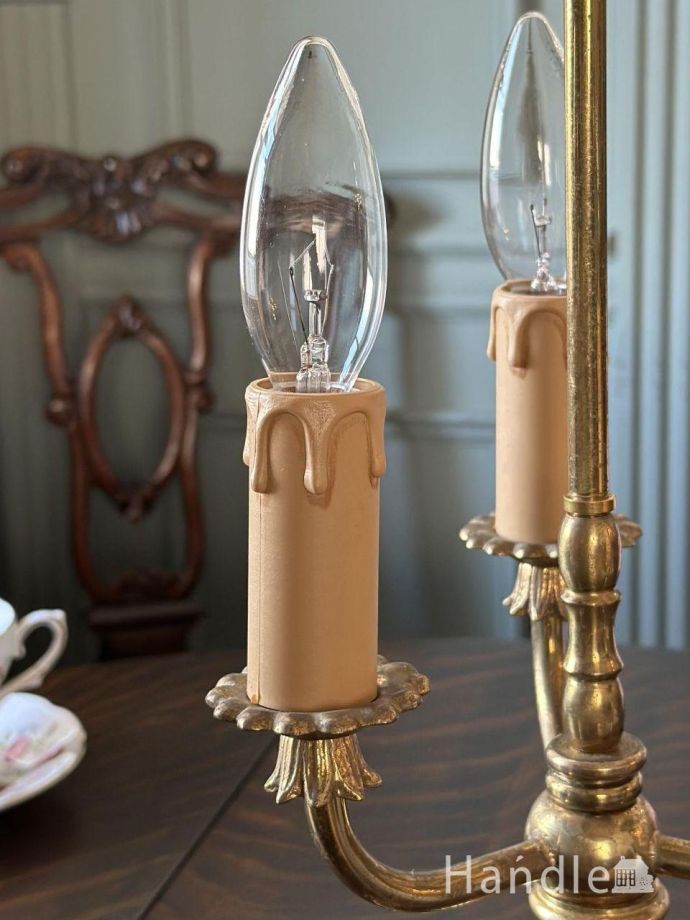 オーバーホウルしたテーブルランプ