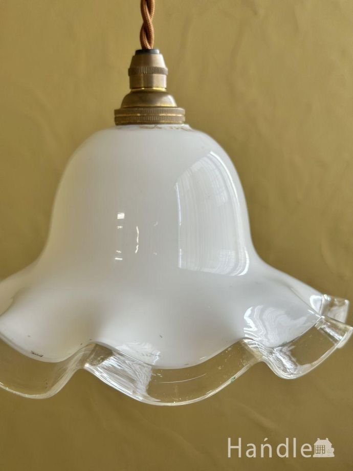 アンティークガラスのシェード